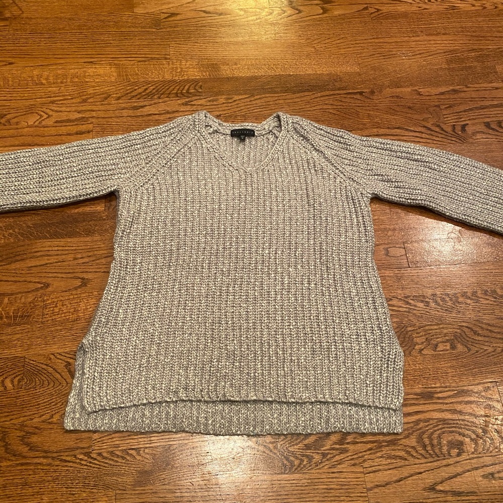 Gray sanctuary sweater